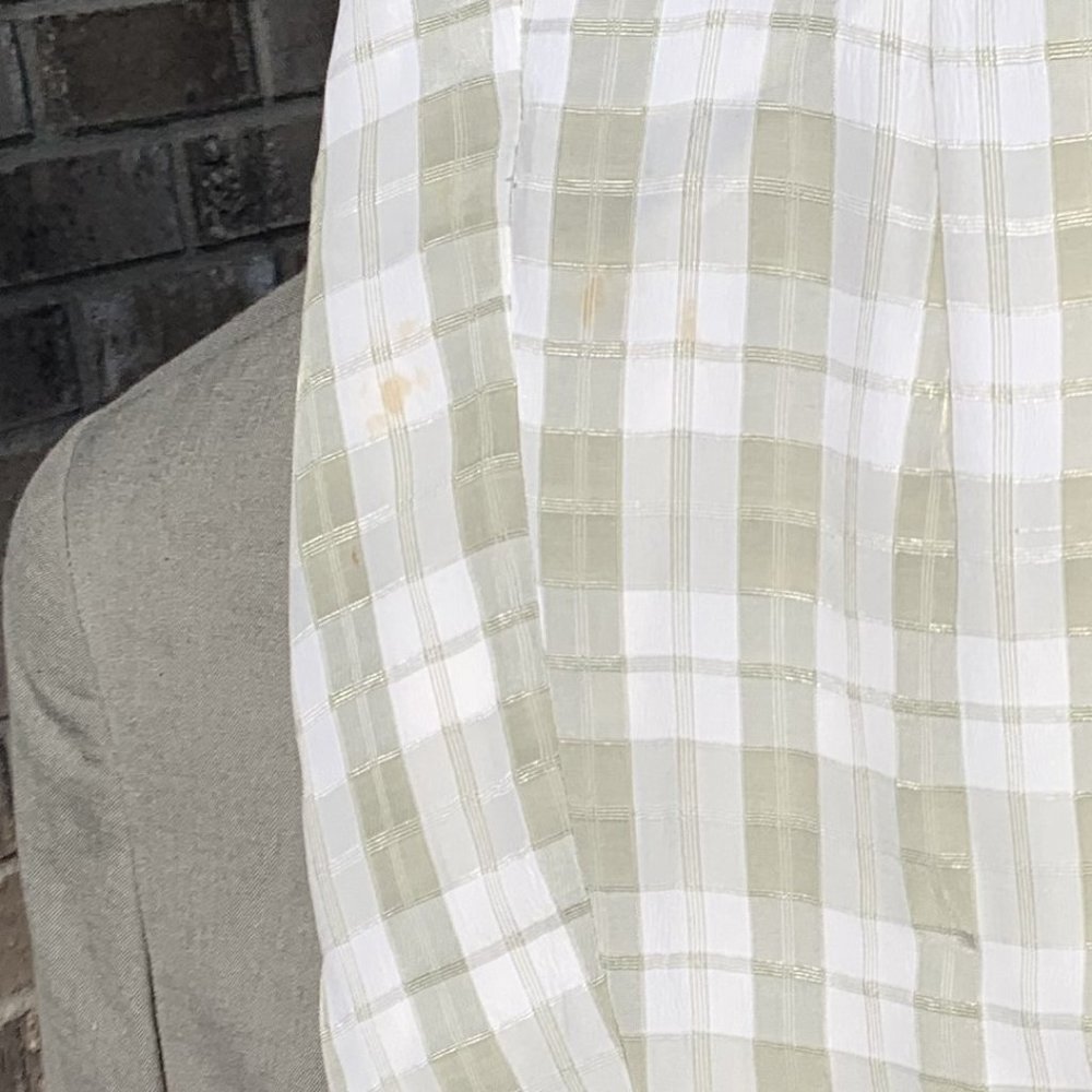 Celery Green Jacket (Size 10) With Celery Plaid P… - image 4